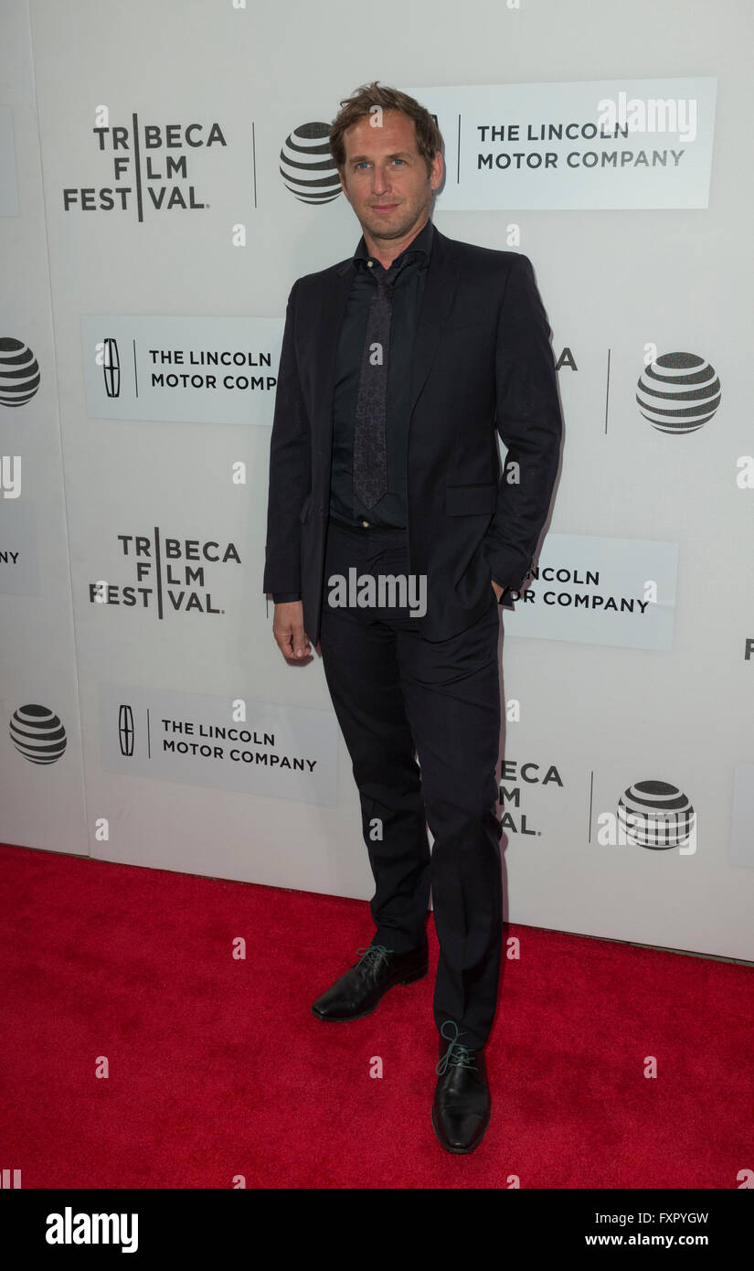 New York, NY USA - April 16, 2016: Josh Lucas attends premiere of Youth of Oregon movie during Tribeca Film Festival at BMCC Credit:  lev radin/Alamy Live News Stock Photo