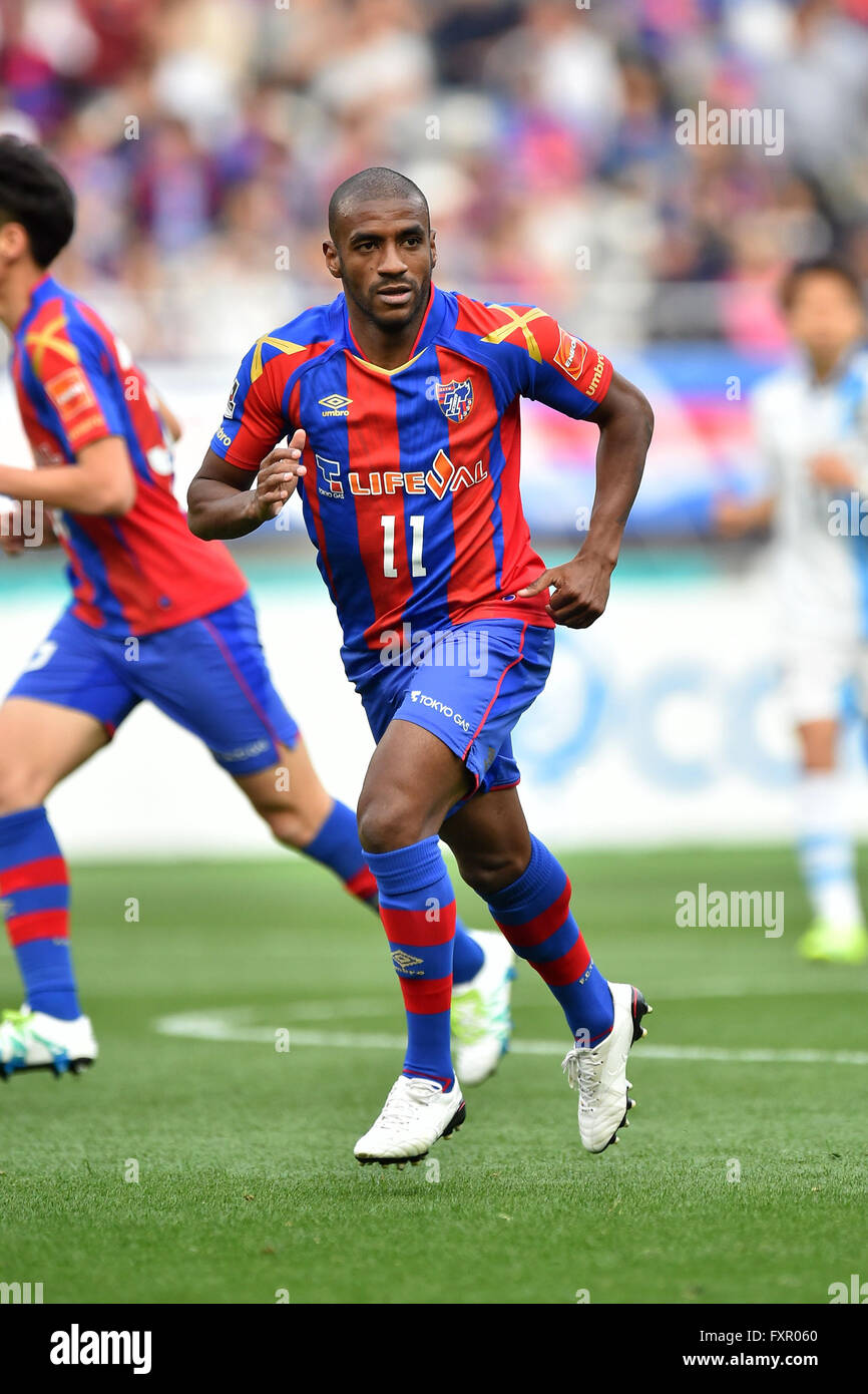 Ajinomoto Stadium Tokyo Japan 16th Apr 16 Muriqui Fc Tokyo April 16 16 Football Soccer 16