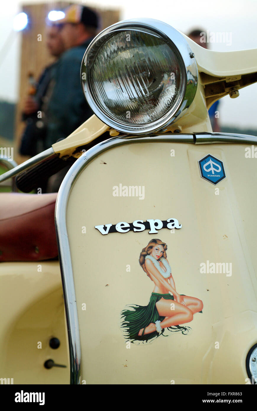 https://c8.alamy.com/comp/FXR863/osterhofen-germany-25th-july-2004-files-a-vespa-scooter-with-a-hawaii-FXR863.jpg