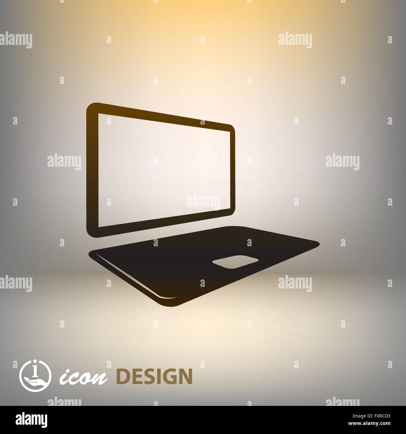Pictograph of computer Stock Vector Image & Art - Alamy