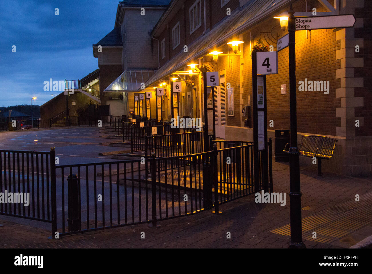 Carmarthen bus station hires stock photography and images Alamy