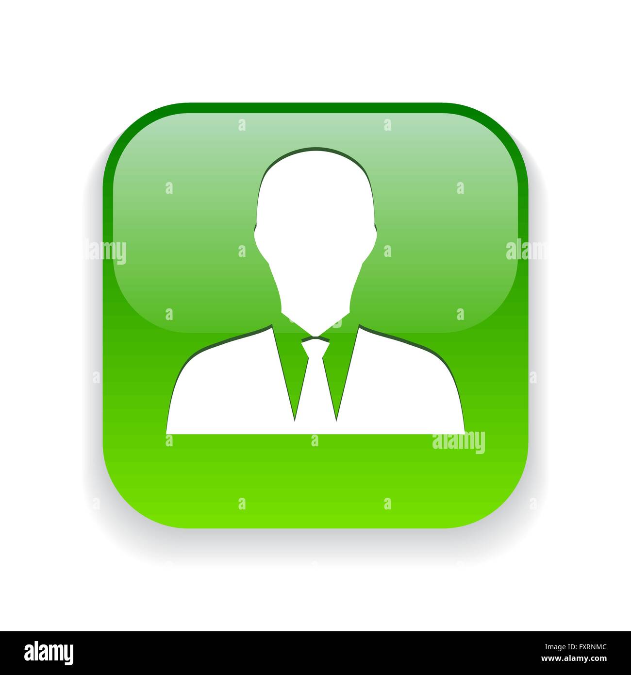 Icon of businessman. Vector concept illustration for design. Eps 10 ...