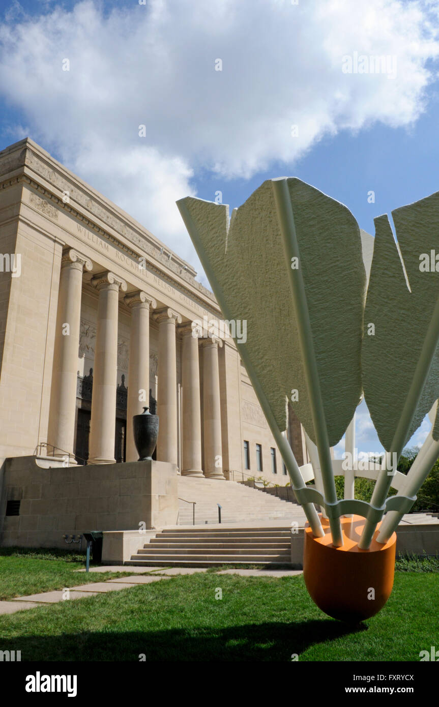 The Nelson-Atkins Museum of Art in Kansas City, Missouri, USA Stock Photo