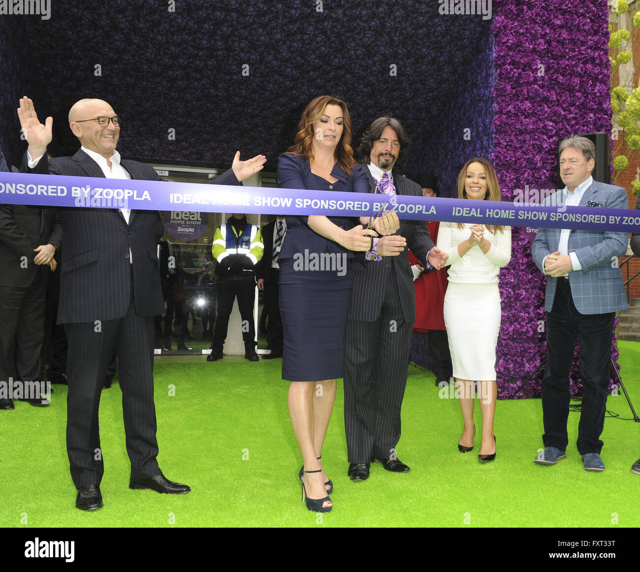 Various celebrities seen at the Opening of the Ideal Home Show 2016 at