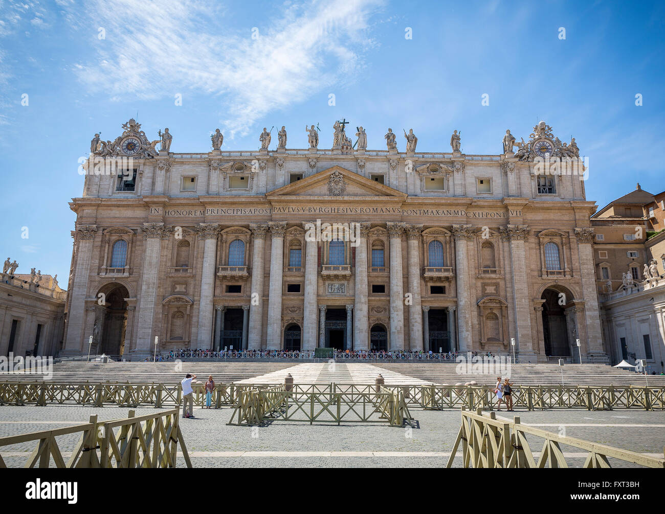 Saint Peter’s Cathedral, Rome, Lazio, Italy Stock Photo
