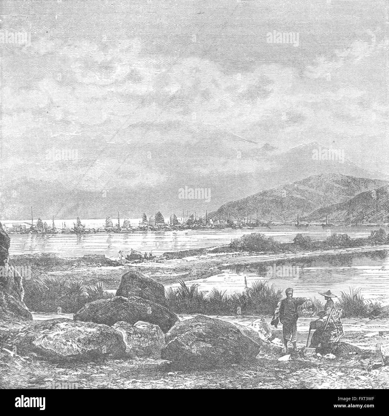 Kowloon view Black and White Stock Photos & Images - Alamy