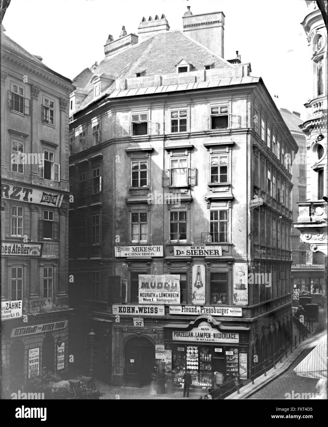 Wien 1, Rotenturmstraße 37 Stock Photo - Alamy