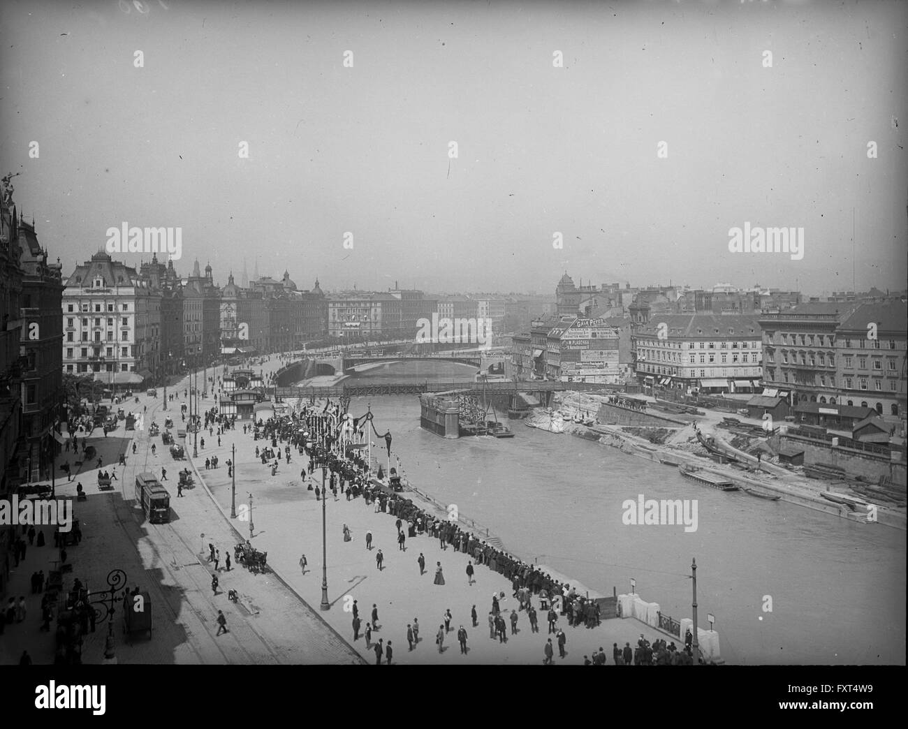 Wien 1, FranzJosefsKai Stock Photo Alamy