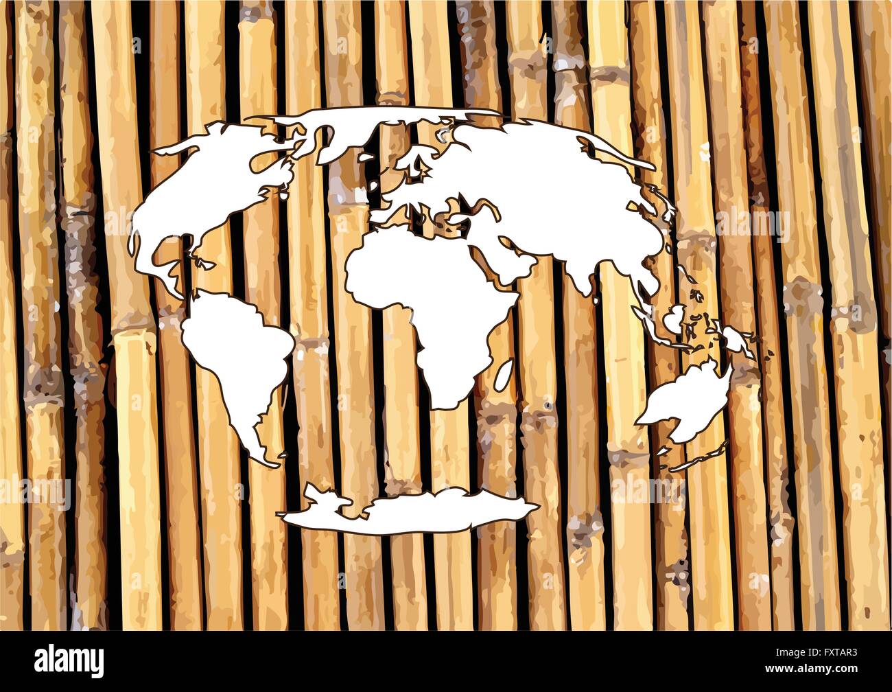 world map and globe Illustration Stock Vector Image & Art - Alamy