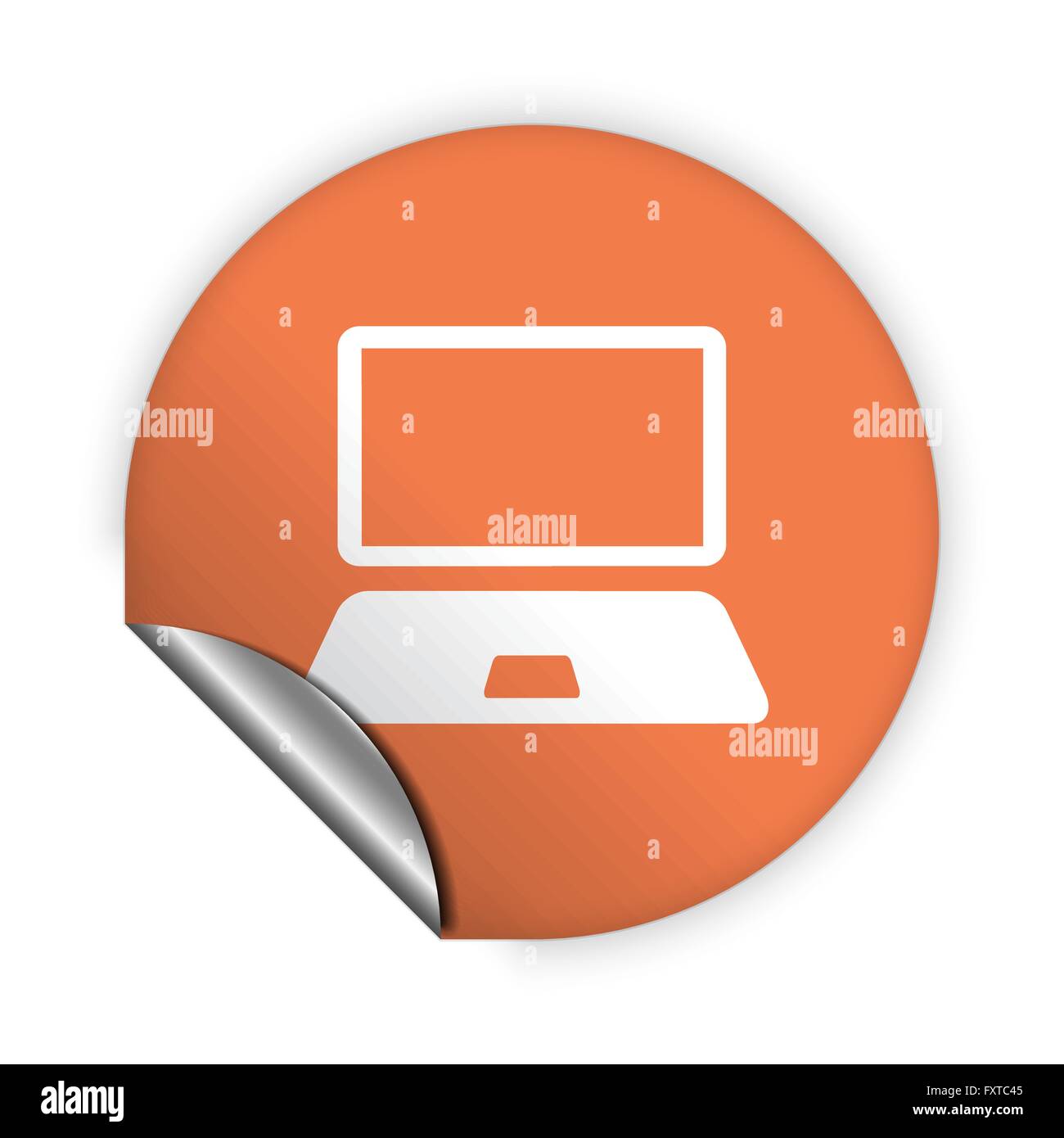 Pictograph of computer Stock Vector Image & Art - Alamy