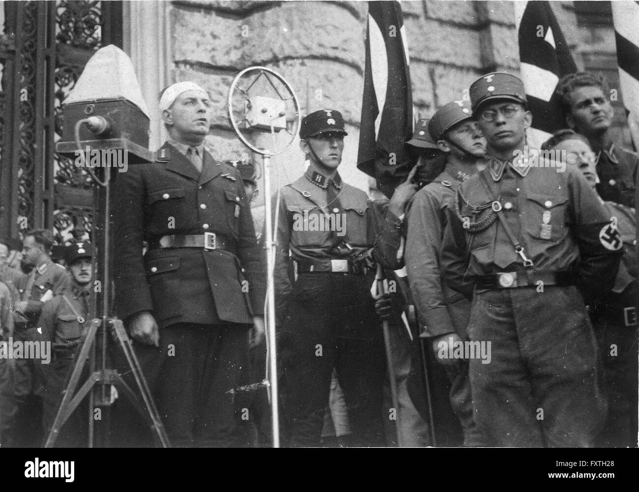 Gauparteitag der NSDAP in Wien Stock Photo