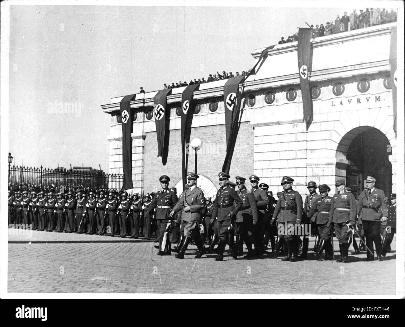 Hitler in Wien Stock Photo