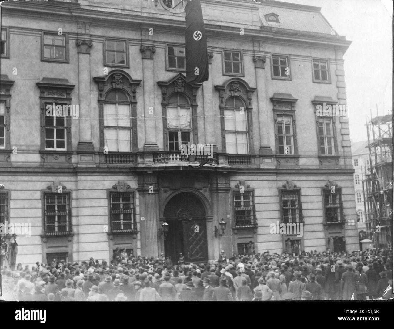 Anschluss 1938 Stock Photo