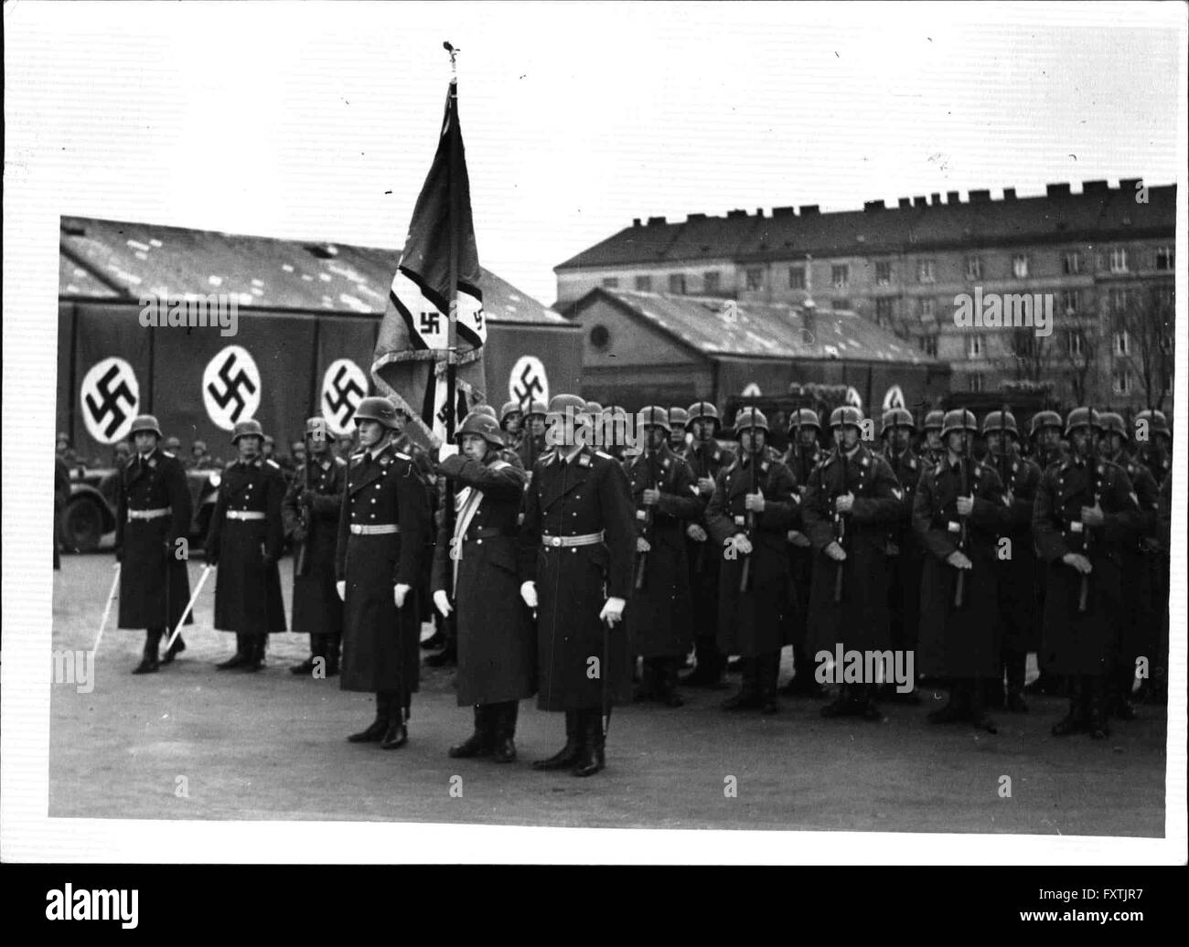 Einzug der Luftwaffe in Wien Stock Photo