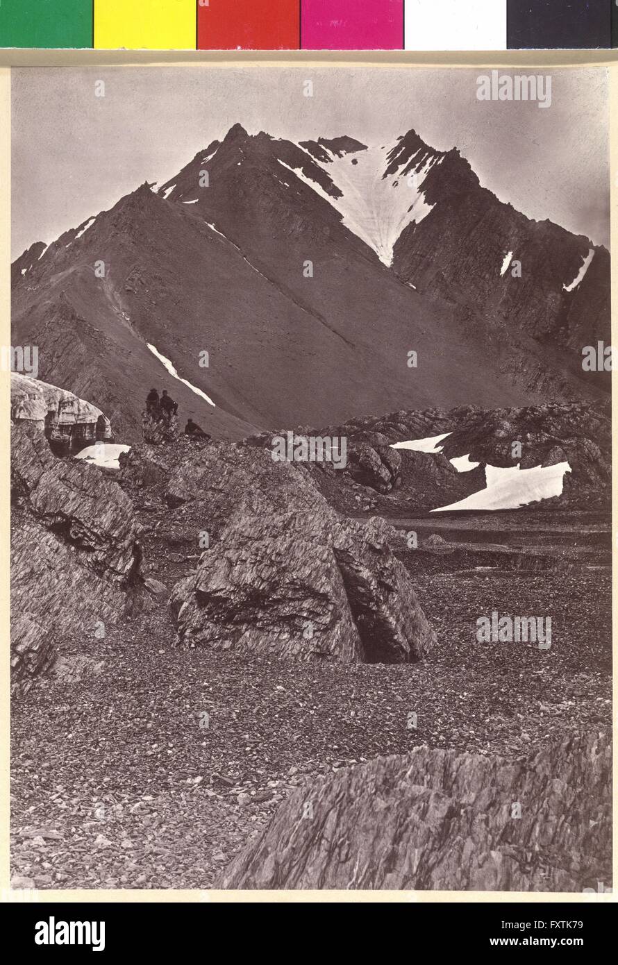 Österreichisch- Ungarische Nordpolexpedition 1872 Stock Photo