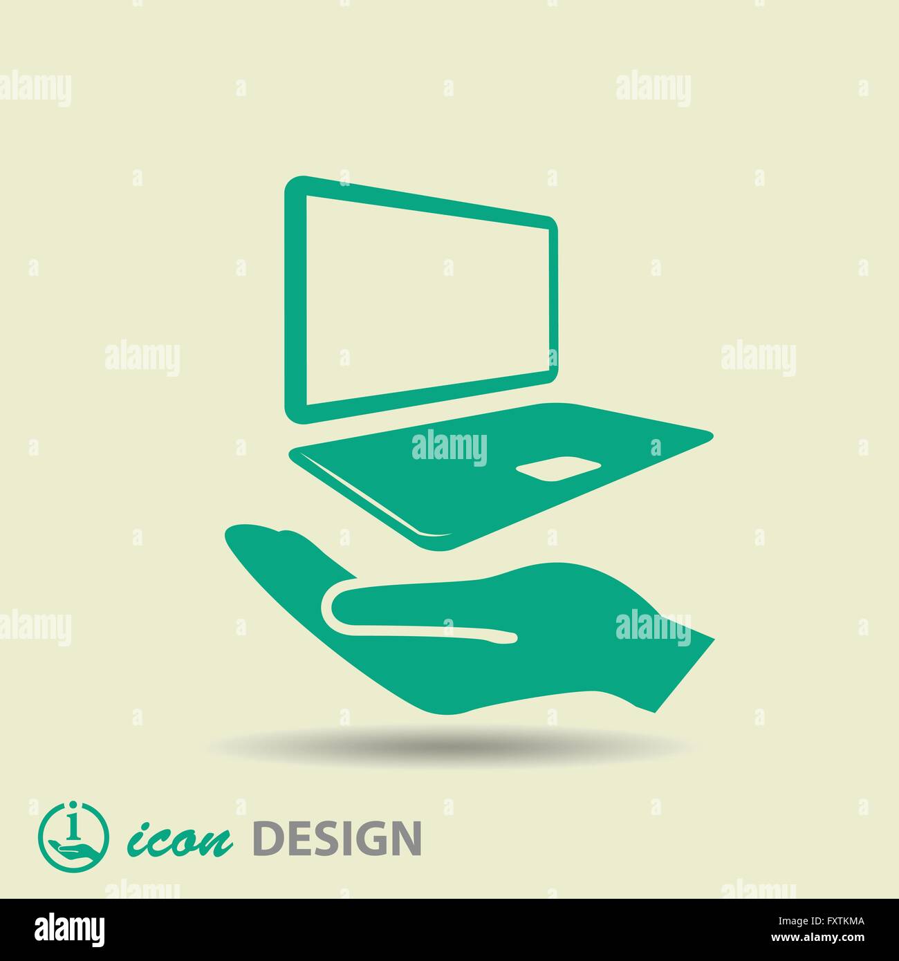 Pictograph of computer Stock Vector Image & Art - Alamy