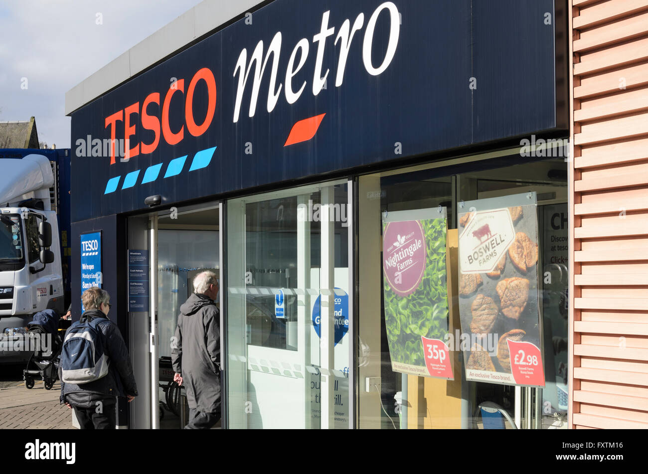 Tesco edinburgh hires stock photography and images Alamy