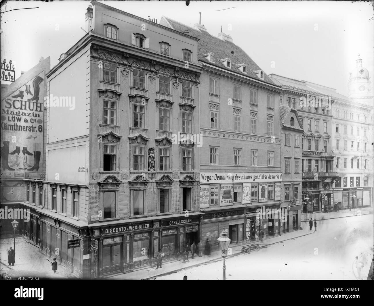 Wien 1, Graben/Stock im Eisen-Platz Stock Photo