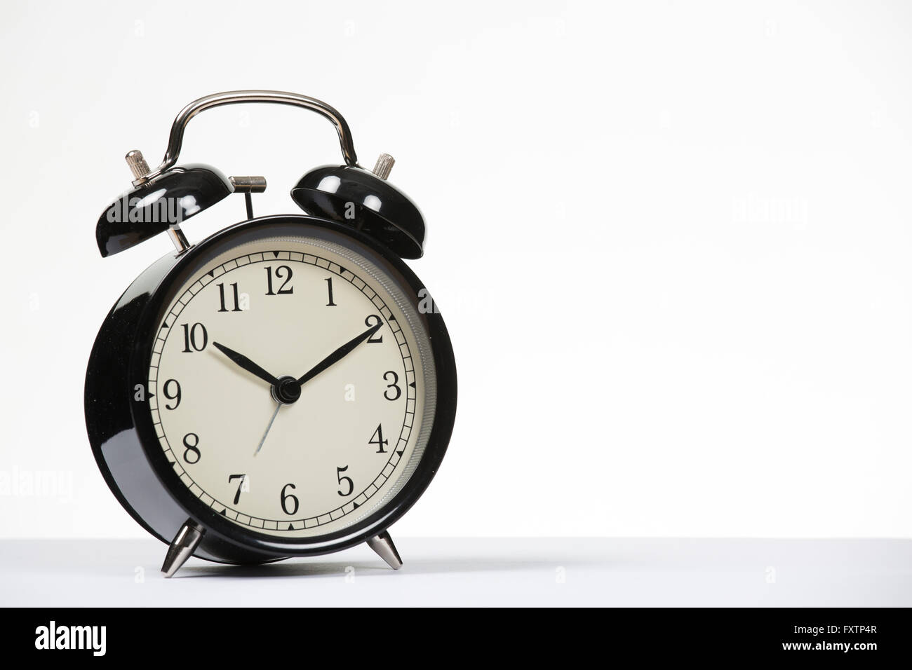 Retro style alarm clock Stock Photo Alamy