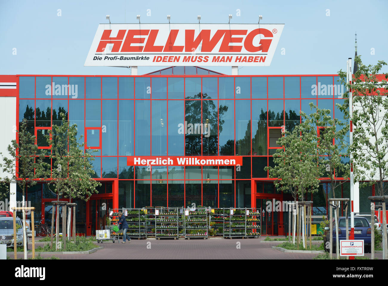Hellweg Baumarkt, Yorckstrasse, Kreuzberg, Berlin, Deutschland Stock