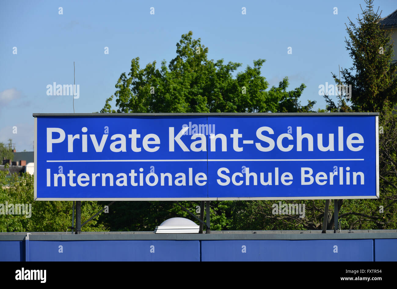 Kant-Oberschule, Koernerstrasse, Steglitz, Berlin, Deutschland Stock Photo
