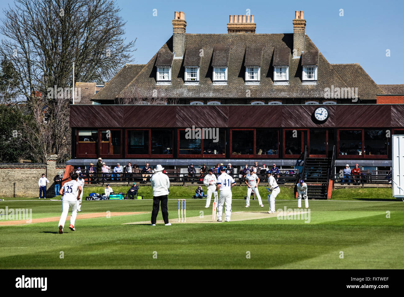Fenner's Cricket Ground, home of Cambridge University Cricket Club
