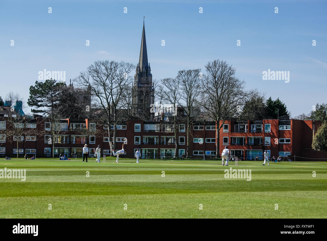 Fenner's Cricket Ground, home of Cambridge University Cricket Club
