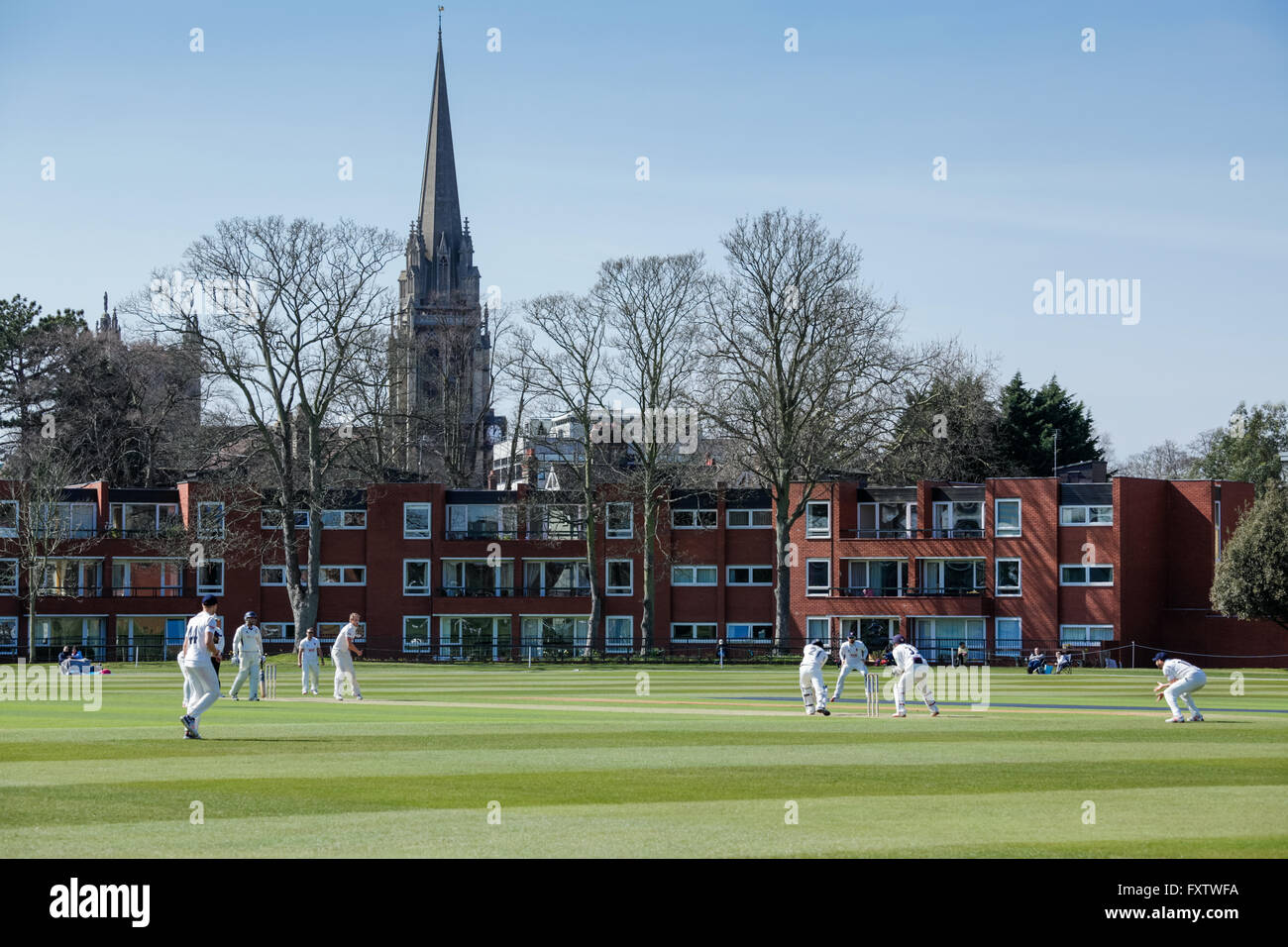 Fenner's Cricket Ground, home of Cambridge University Cricket Club