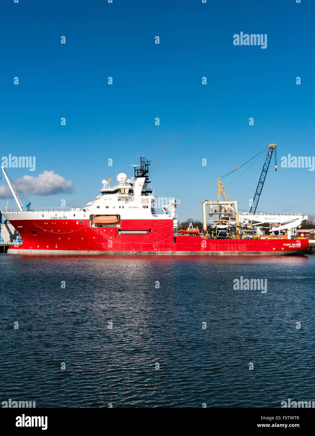 Port of Blyth Stock Photo Alamy