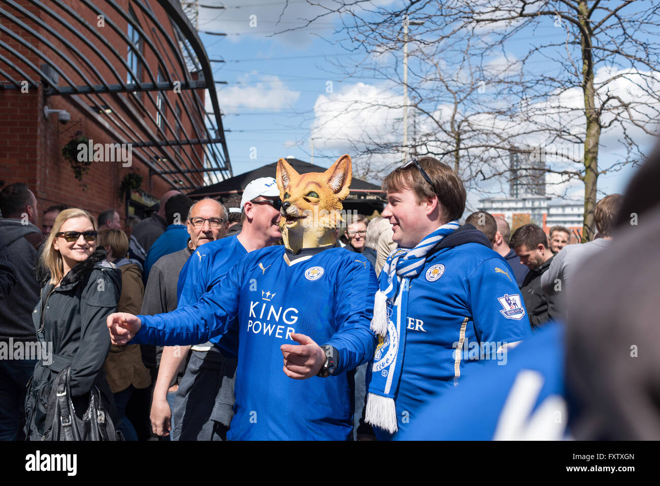 Soccer Football Premier Game LEICESTER City AWESOME FOXES  Fan Supporter 