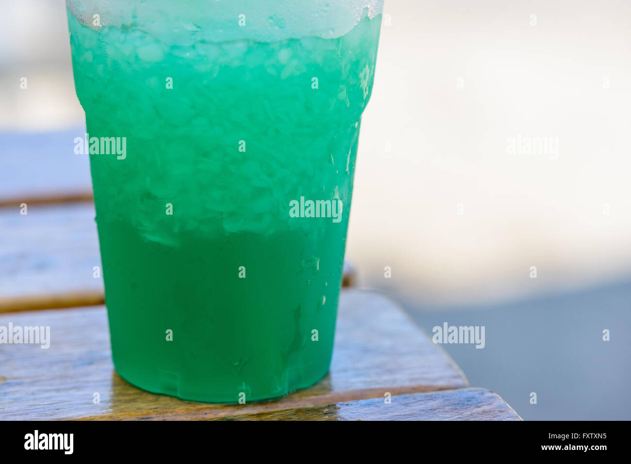 cold refreshing mint granadine drink, italian tipical Stock Photo Alamy