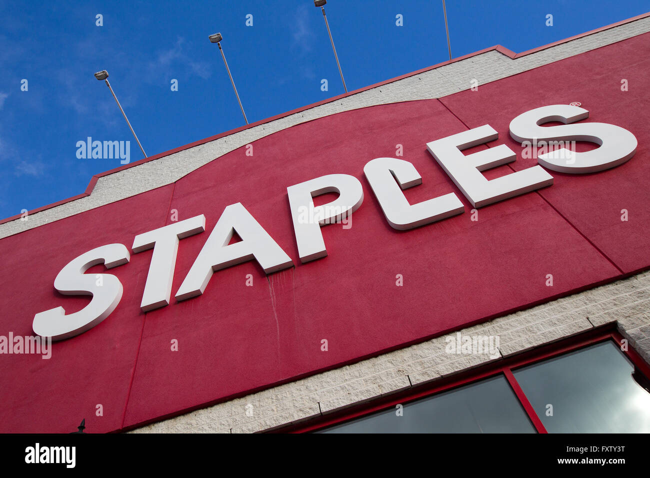 Staples store in downtown Kingston, Ont., on Wednesday Jan. 27, 2016