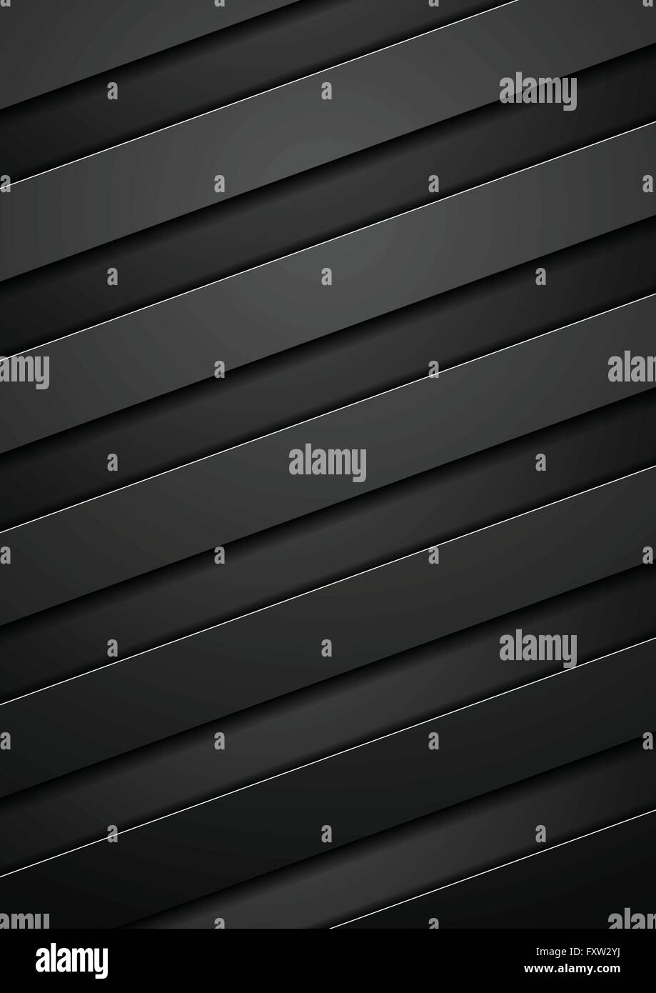 Abstract black stripes tech background Stock Vector Images - Alamy