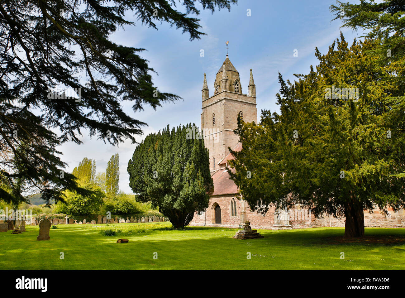 Bodenham Herefordshire Uk Stock Photo Alamy