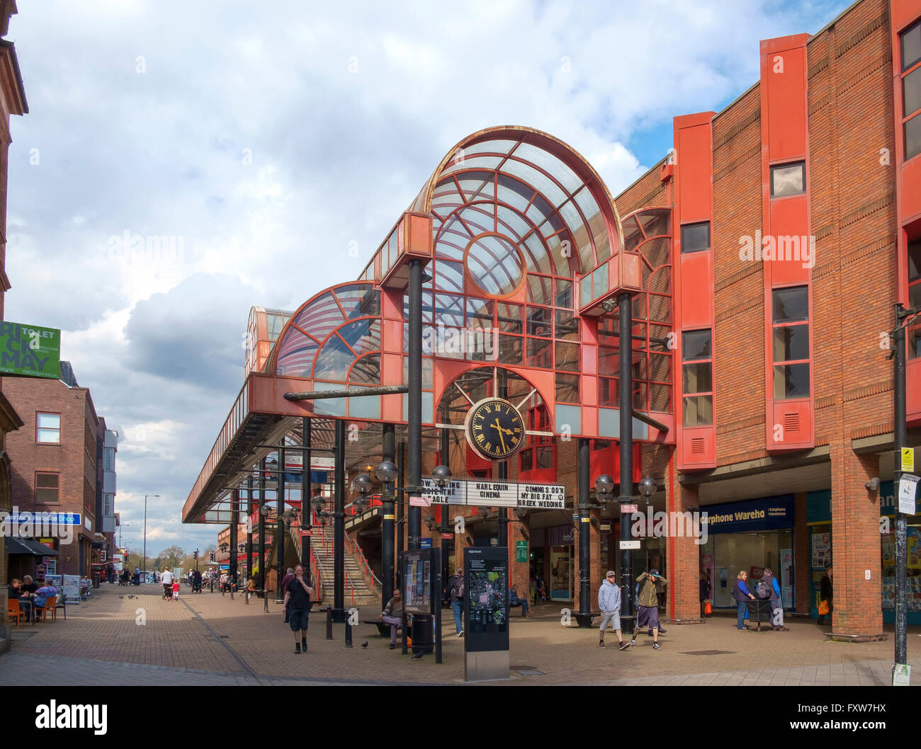 The Harlequin Theatre and Cinema, Redhill, Surrey Stock Photo