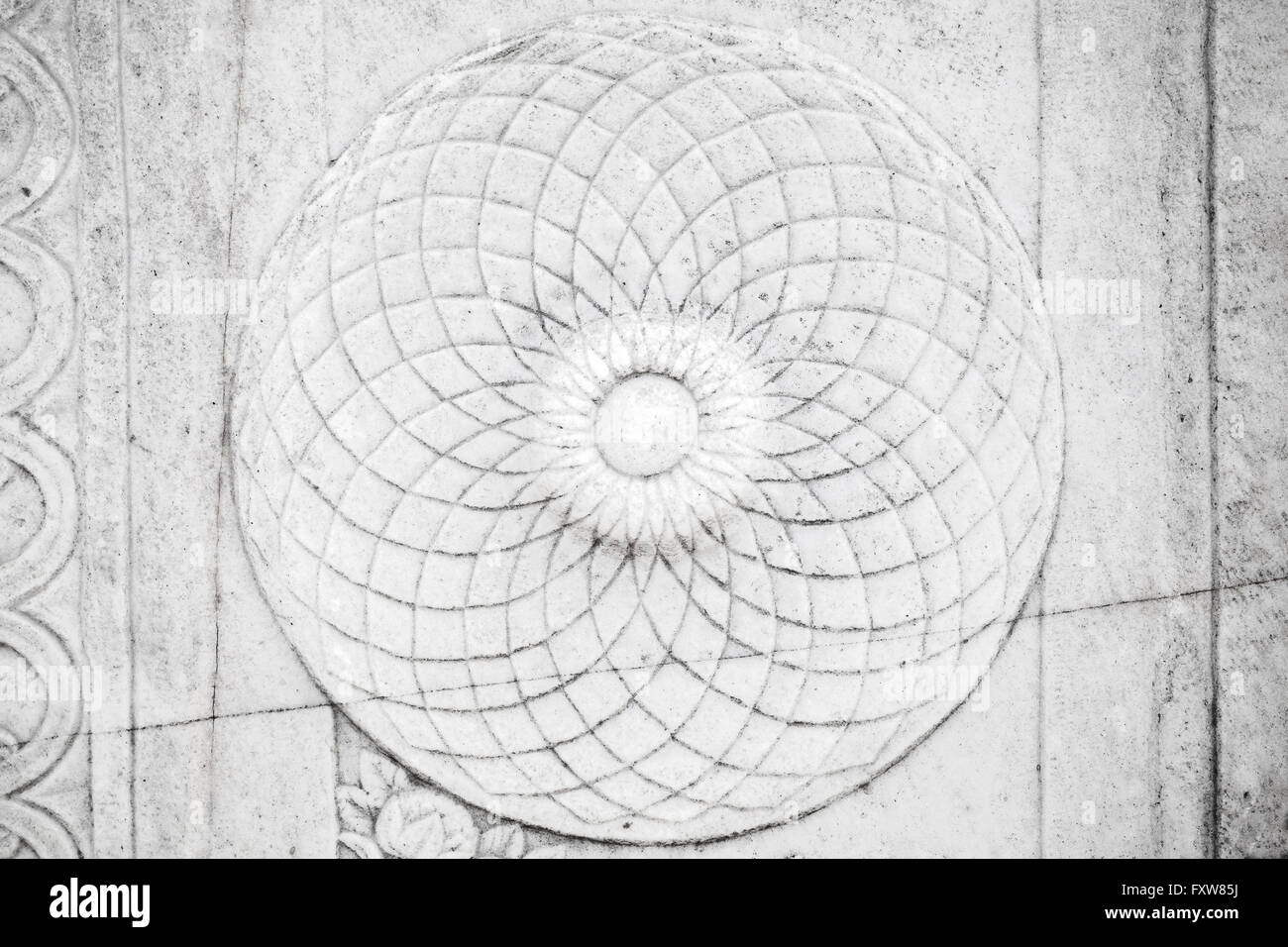Ancient Rounded Stone Round stone carving hi-res stock photography and images - Alamy