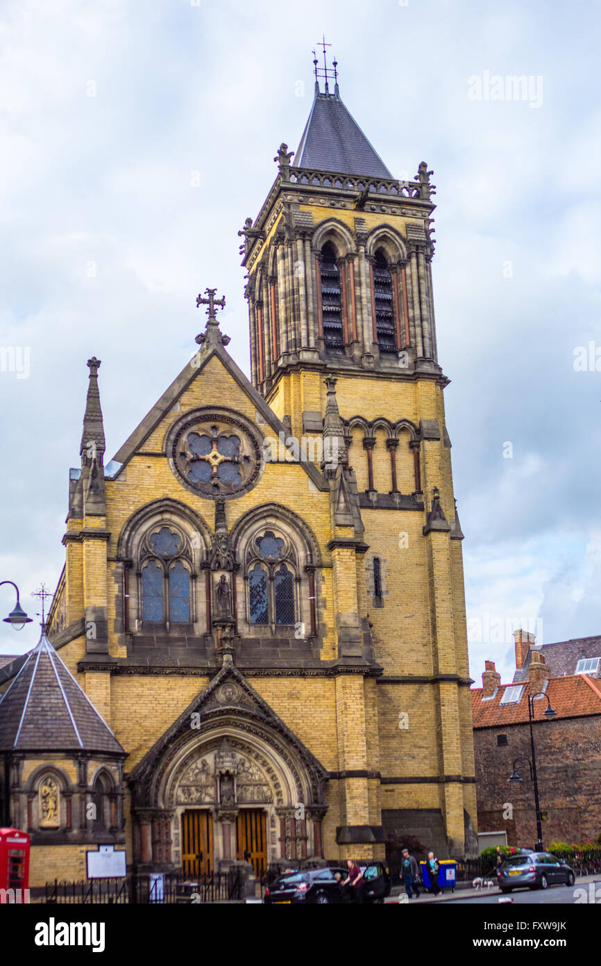 Old, historical architecture in York, North Yorkshire, England, UK ...