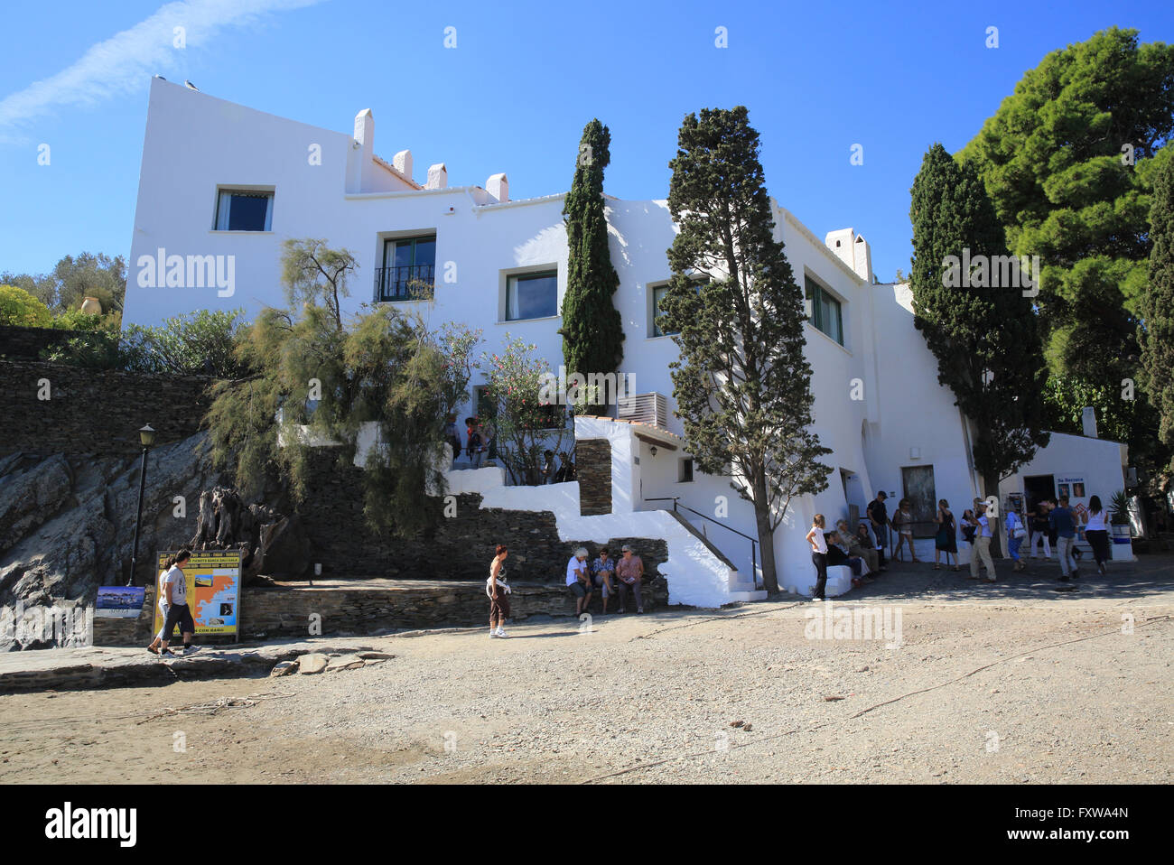 The Portlligat House-Museum, where Salvador Dali lived and worked, near ...