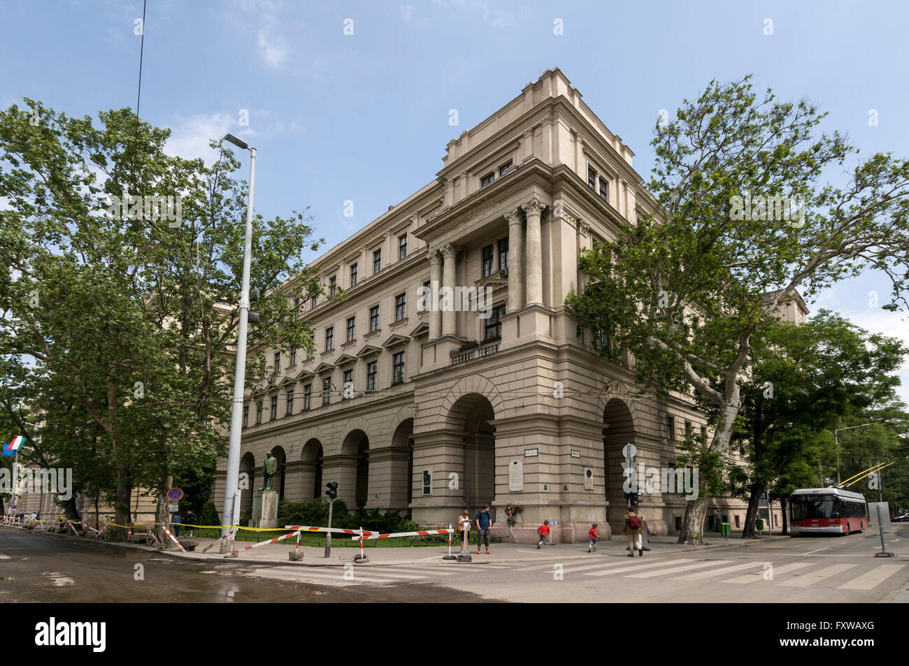 Ministry of Rural Development in Kossuth Lajos tér, Budapest, Hungary Stock Photo