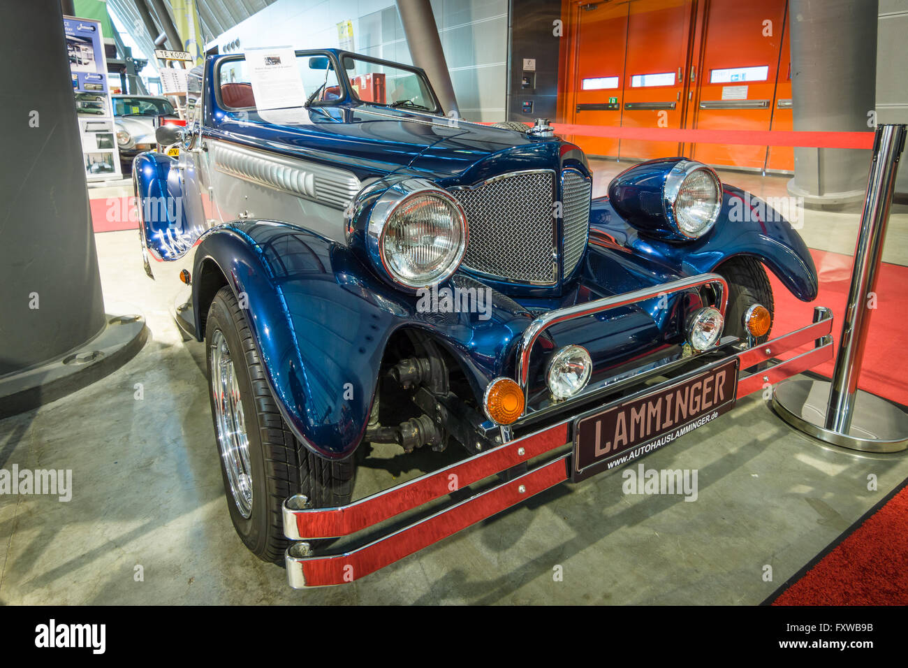 Luxury car Bufori Buga Mk2 Roadster, 2006. Stock Photo