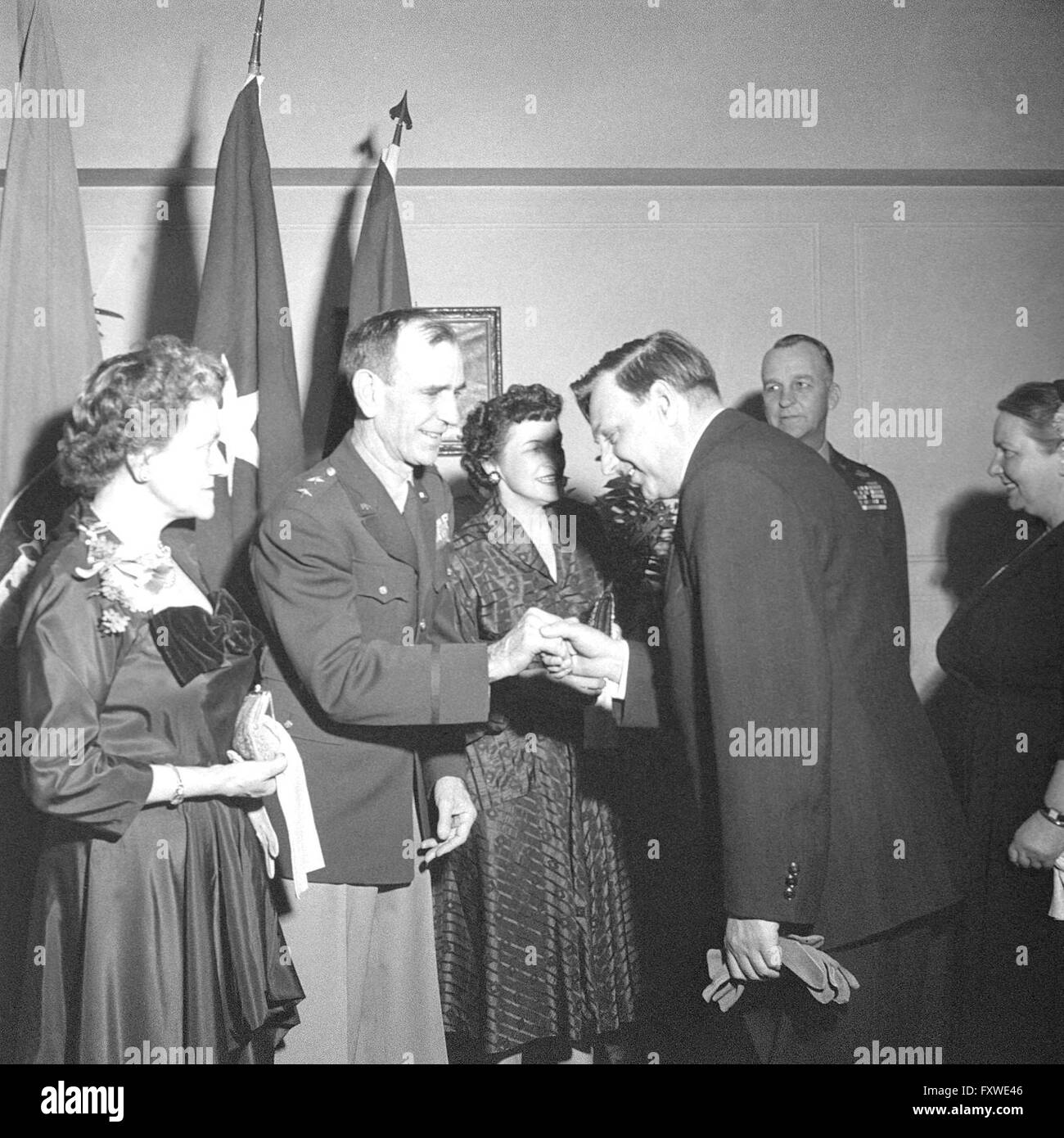George Price Hays als neuer US-Generalkommandant in Wien Stock Photo
