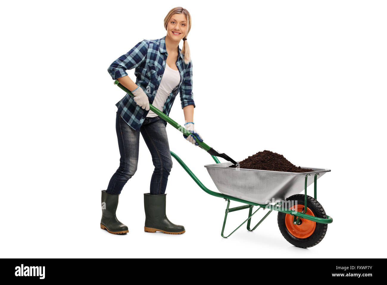 Shoveling dirt hires stock photography and images Alamy