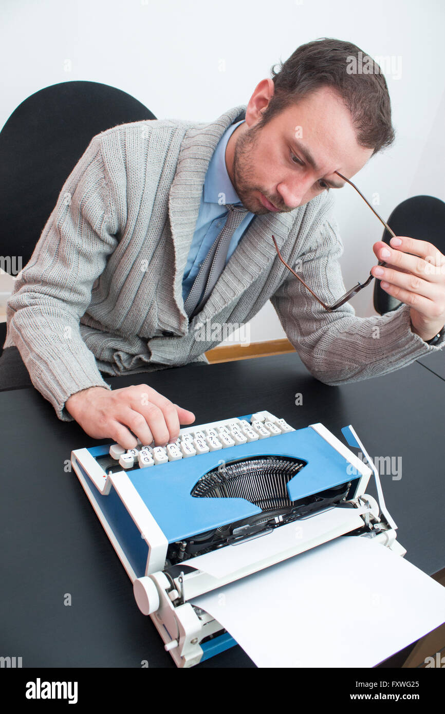 Hapless Writer Professional letter writer hi-res stock photography and images - Alamy