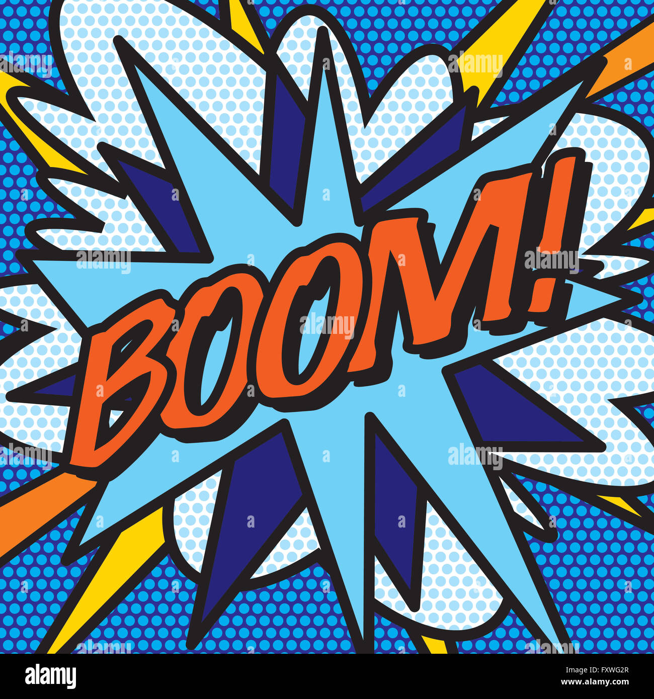 Pop art boom hi-res stock photography and images - Alamy