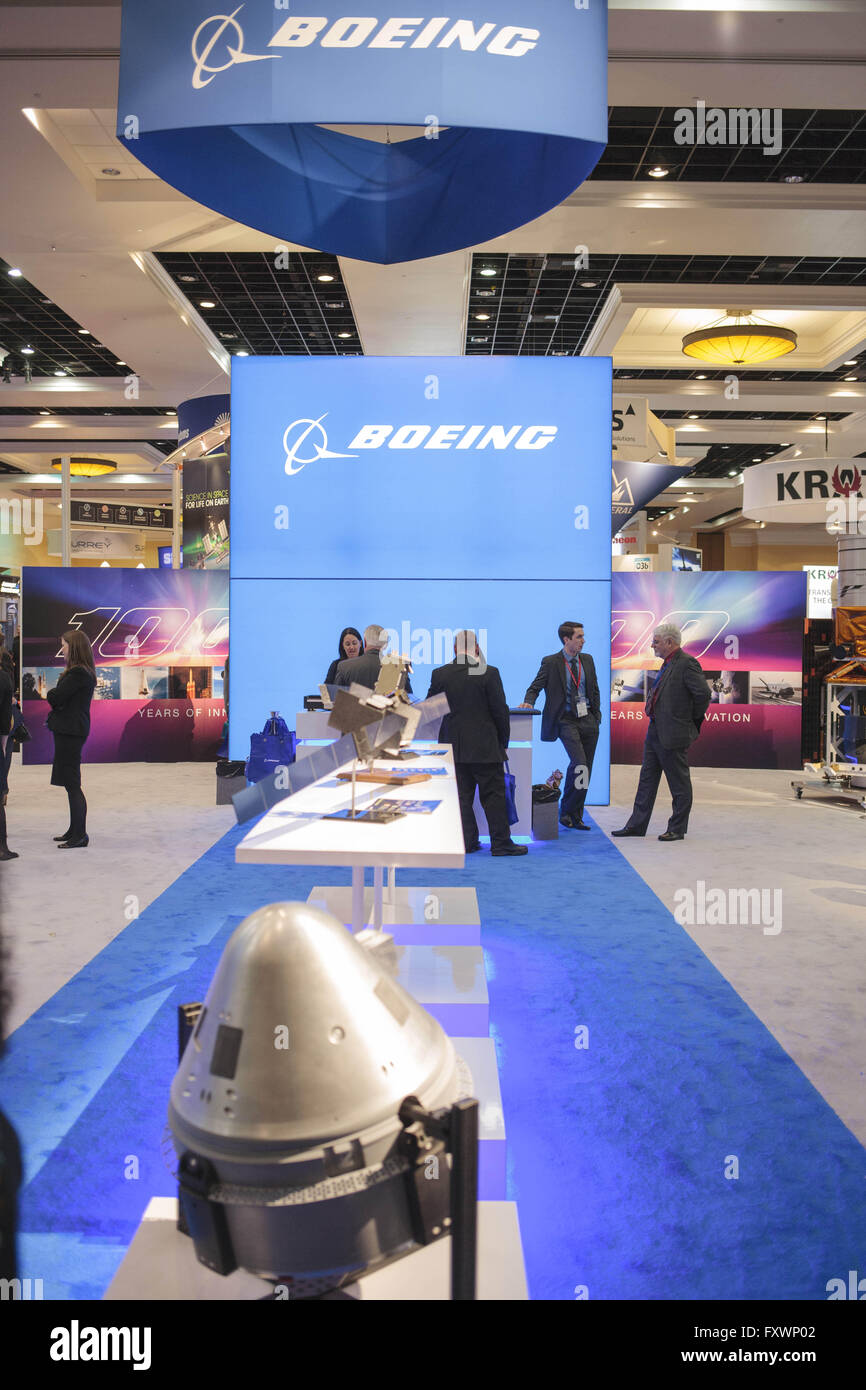 Colorado Springs, Colorado, USA. 12th Apr, 2016. A view of the Boeing