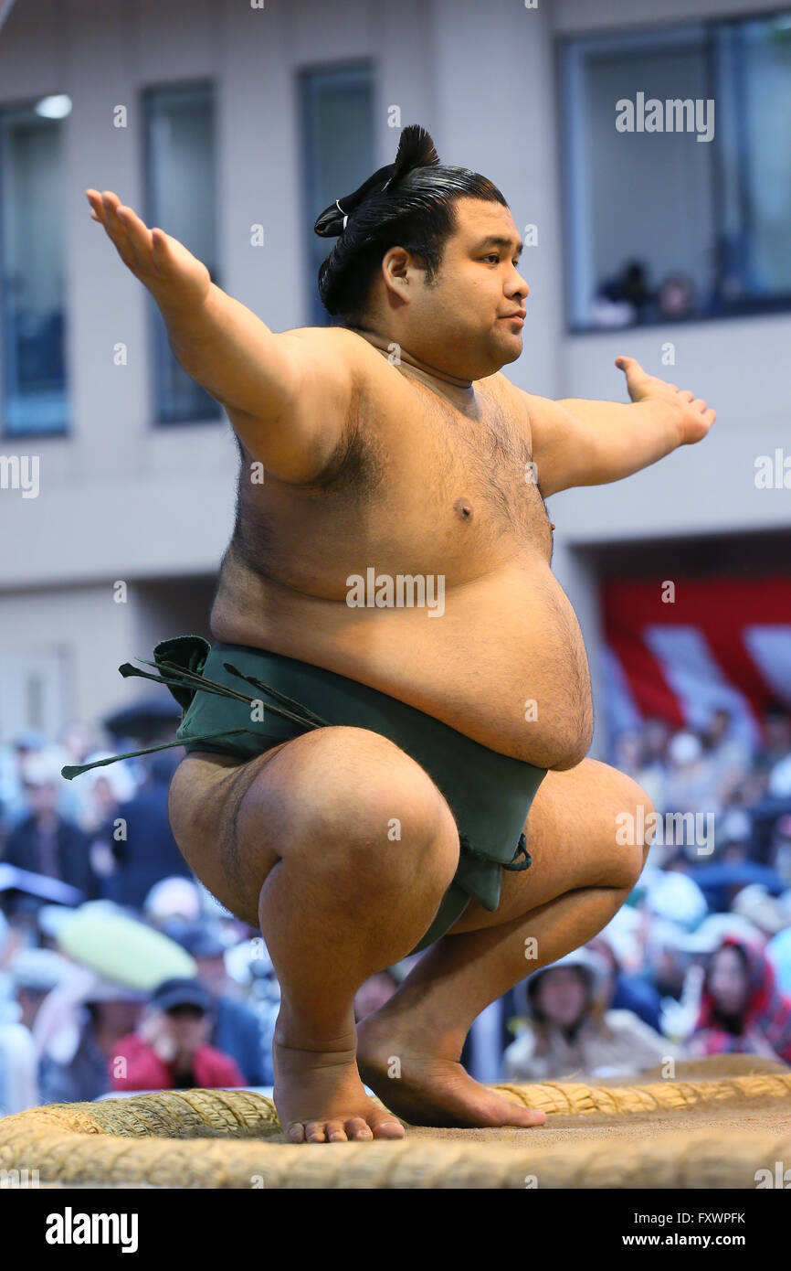 Tokyo japan 18th apr 2016 takayasu april 18 2016 sumo annual