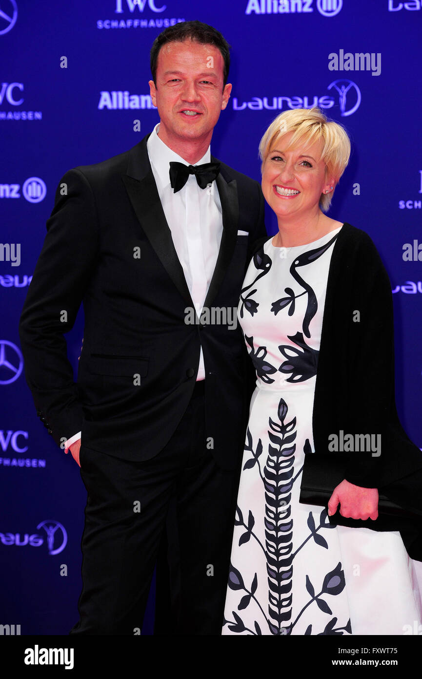 Fredi Bobic; Britta Bobic - LAUREUS WORLD SPORTS AWARDS BERLIN 2016 in