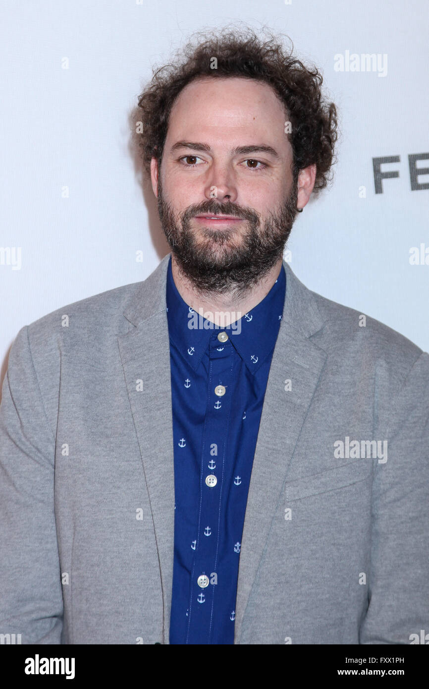 Director Drake Doremus attends the ' Equals' premiere during the 2016 Tribeca Film Festival at John Zuccotti Theater at BMCC Tribeca Performing Arts Center on April 18, 2016 in New York City Credit:  Miro Vrlik Photography/Alamy Live News Stock Photo