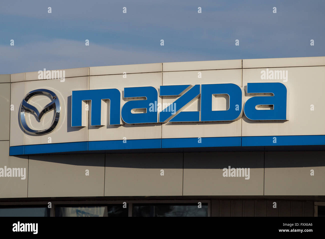 Mazda car dealership in Kingston, Ont., on Thursday Jan. 7, 2016 Stock