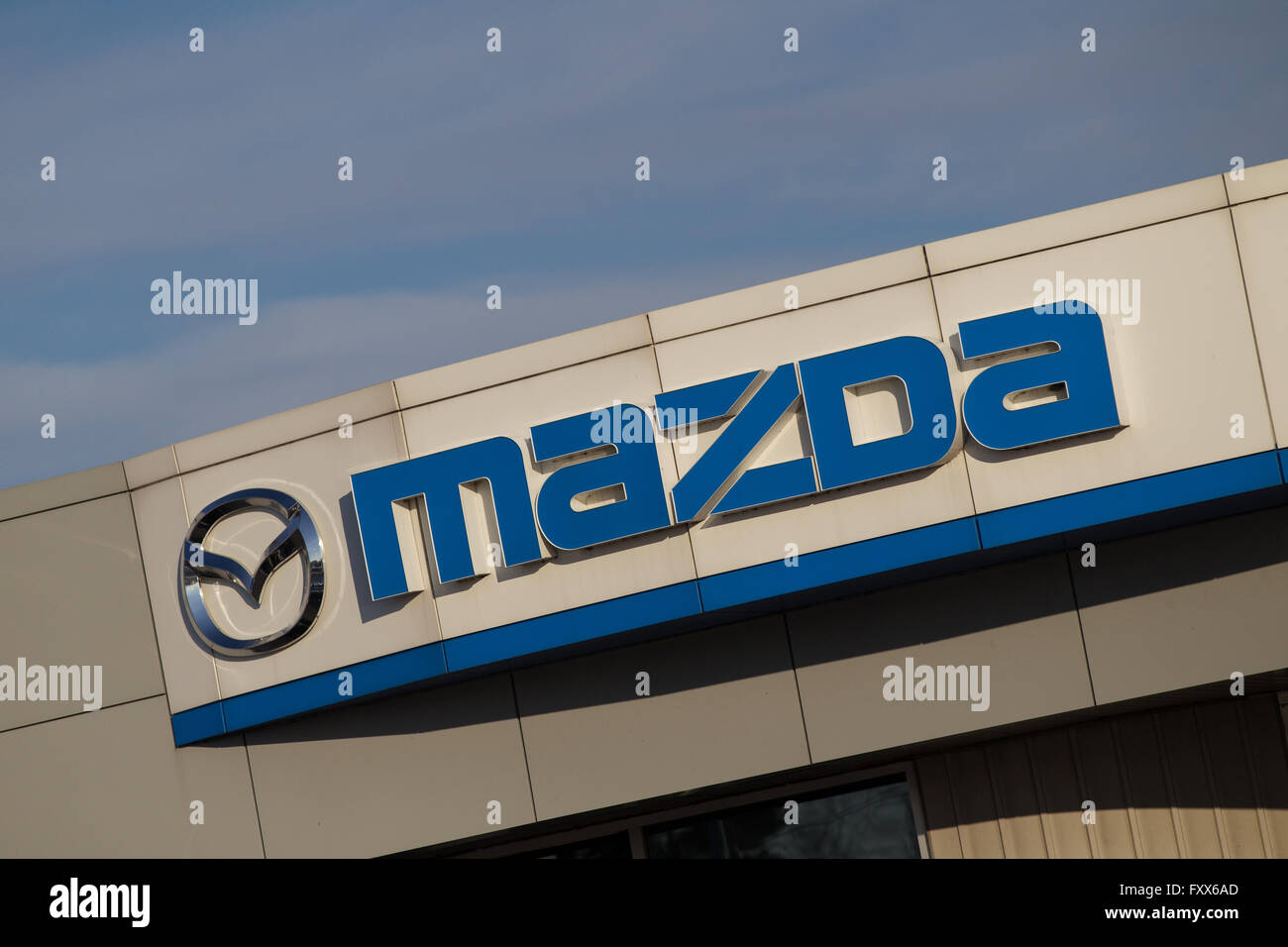 Mazda car dealership in Kingston, Ont., on Thursday Jan. 7, 2016 Stock